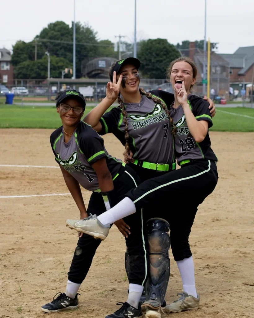 Photo of New England Nightmare players having fun